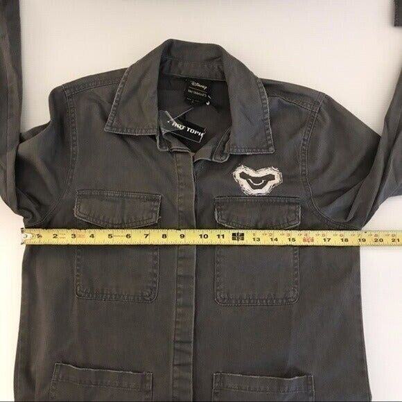 Disney Her Universe NWT Junior Small Cotton Lion King Destructed Cargo Jacket - Picture 8 of 9